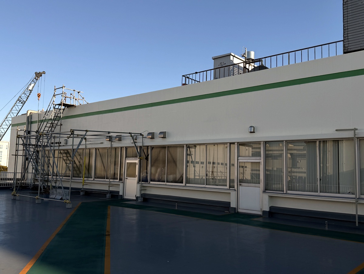 中央卸売市場食肉市場本館棟外壁等改修工事