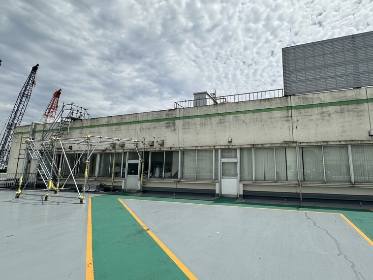 中央卸売市場食肉市場本館棟外壁等改修工事