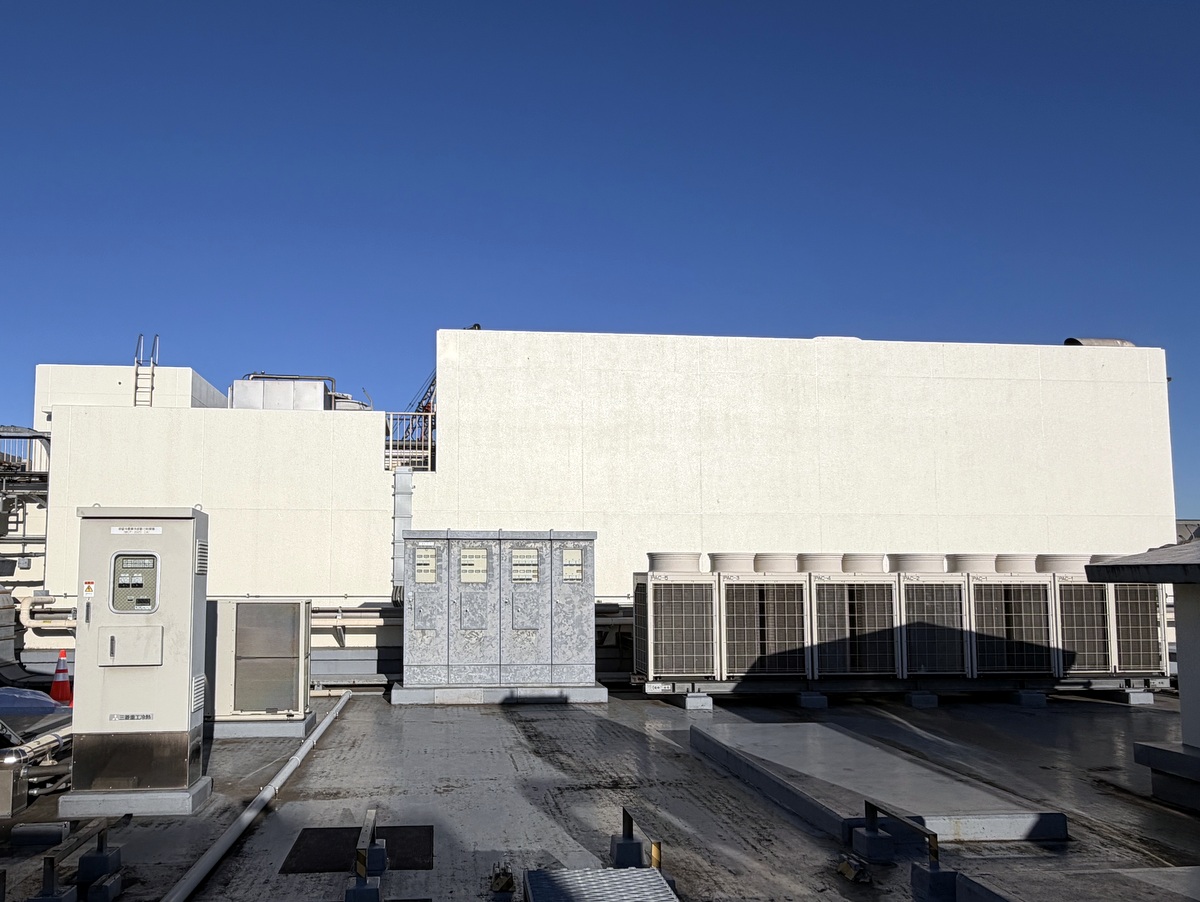 中央卸売市場食肉市場本館棟外壁等改修工事