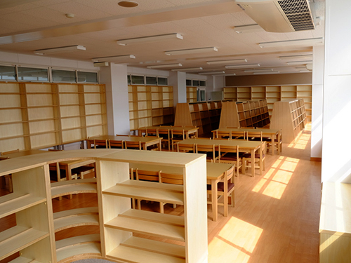 横浜市・小学校図書室　移設新設工事
